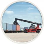 Verkehrsspiegel D.800mm Kunststoff,wei 