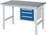 Arbeitstisch B1000xT800xH760-1080mm 