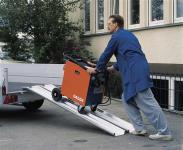 Verladeschiene Alu.L.mit Auflager 