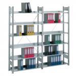 Steckregal lichtgrau H1750xB750xT600mm 