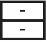 Hngeregistraturschrank H750xB800xT600mm 