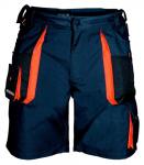 Herrenshorts Gr.58 dunkelgrau/schwarz/orange 