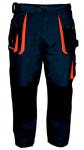 Herrenhose Gr.50 dunkelgrau/schwarz/orange 