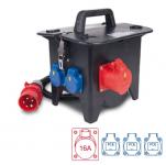 FI-Box, mobiler Sicherheitsverteiler 16A 