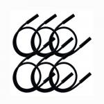 Satz Ersatzgummis fr Markierungsstreifen 6 Stk. 