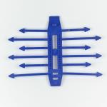 Verbissschutzklemmen "Schwarzwald" Blau | 250 Stck