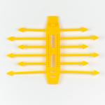 Verbissschutzklemmen "Schwarzwald" Gelb | 1000 Stck