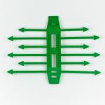 Verbissschutzklemmen "Schwarzwald" Grn | 1000 Stck