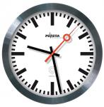 Wanduhr Funkuhr Alu.mattsilber 