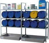 Fassregal B1320xT800mm Anbauregal 