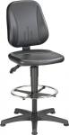 Arbeitsdrehstuhl Unitec Bodengleiter+Furing 