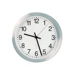 Wanduhr Funkuhr Alu.mattsilber 