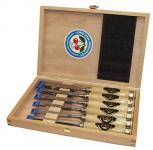 Stechbeitelsatz 6,10,12,16,20,26mm 