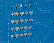 Werkzeughaltersortiment 25-tlg.verz.f.Lochplatten 