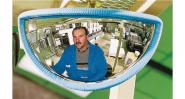 Gabelstaplerspiegel H151xB288mm 