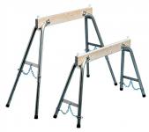 Arbeitsbock H.max.900mm Holz/Stahlrohr 