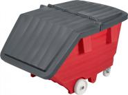 Deckel 2-tlg.PE f.Kippwagen 