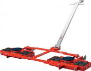 Transportfahrwerk tandem,lenkbar, 