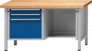 Werkbank V B1500xT700xH840mm Universalplatte 