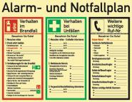 Alarm-/Notfallplan ASR A1.3/DIN 