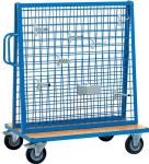 Werkstckwagen Drahtgitteraufbau 