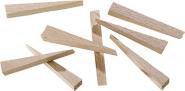Buchenholzkeile 10x7x55mm 