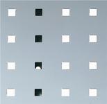 Lochplatte B457xL495mm lichtgrau 