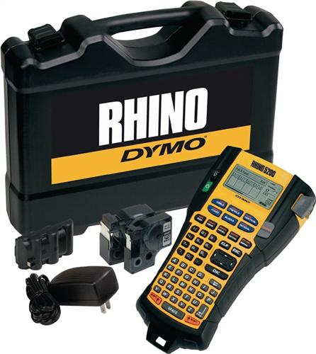 Beschriftungsgerät Rhino, 5200 Schriftbandbreiten 6,9,12,19mm DYMO
