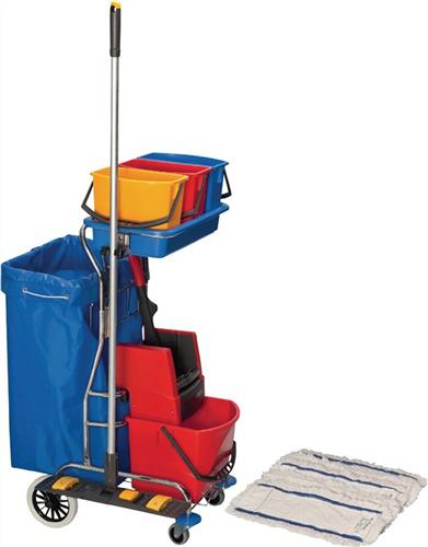 VERMOP Reinigungswagenset Eimer