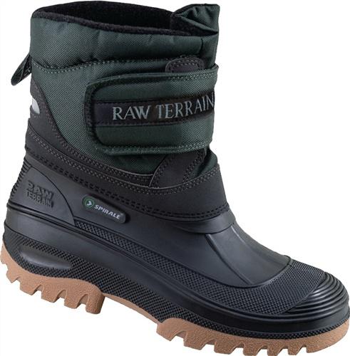 Winterstiefel Gr.40 schwarz, Nylon/PVC Webpelzfutter/Klettverschluss SPIRALE