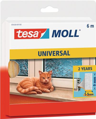 Fenster-/Türmoll tesamoll® - 60 M, 5428 B9mmxH6mmxL6m TESA