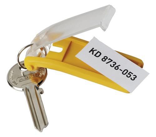 Schlüsselanhänger Key Clip, gelb Ku.