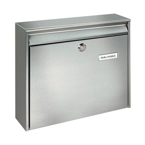 Briefkasten Borkum H.322mm, B.362mm T.100mm VA DIN C4 BURG-WÄCHTER