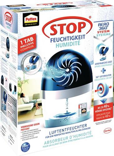 Luftentfeuchter Aero 360, Entfeuchter u.1 Tab à 450g PLAGS Pk.PATTEX