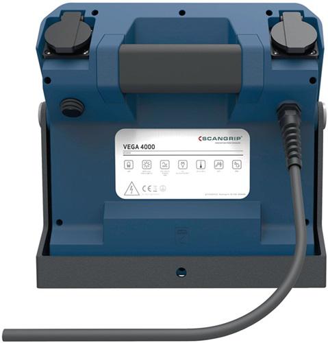 LED-Strahler VEGA 48W 4000, lm 5m H05RN-F 2x1 mm² IP54 SCANGRIP
