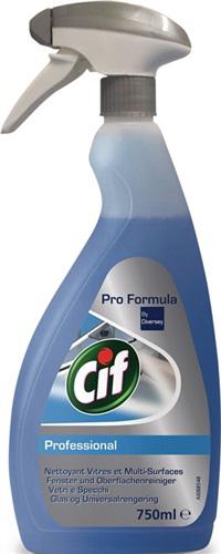 Fenster-/Oberflächenreiniger - 0.75 L, Professional 750 ml Sprühflasche CIF