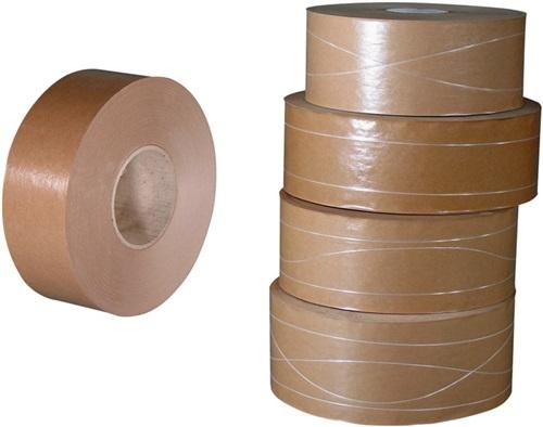 HADE Nassklebeband braun L.200m