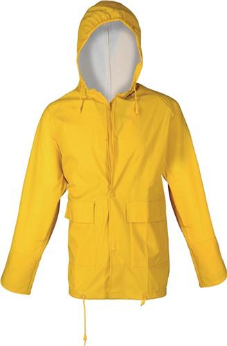 PU Regenschutz-Jacke Gr.XXXL, gelb ASATEX