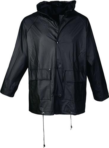 PU Regenschutz-Jacke Gr.XL, schwarz ASATEX