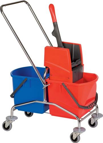VERMOP Reinigungswagen Eimer 2 x
